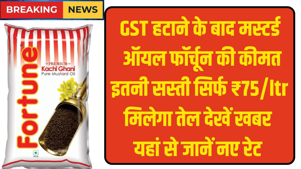 Mustard Oil Fortune Price Today 2025